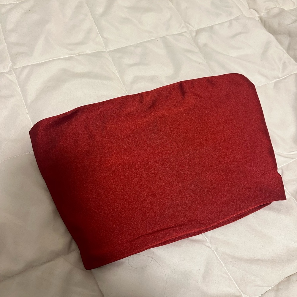 Red Strapless Bandeau Top from alter’d state!